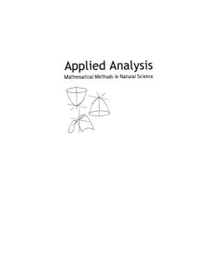 خرید و دانلود نسخه کامل کتاب Applied Analysis: Mathematical Methods in Natural Science