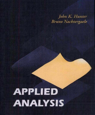خرید و دانلود نسخه کامل کتاب Applied Analysis