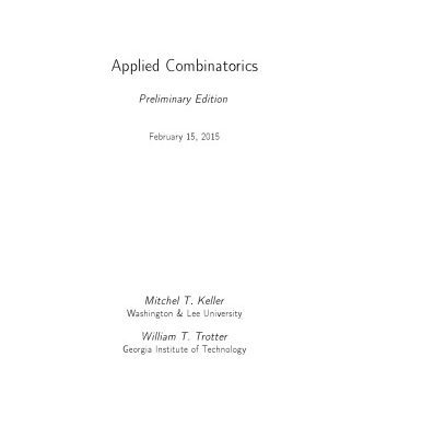 خرید و دانلود نسخه کامل کتاب Applied Combinatorics [draft]