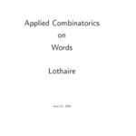 خرید و دانلود نسخه کامل کتاب Applied Combinatorics On Words