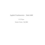 خرید و دانلود نسخه کامل کتاب Applied Combinatorics