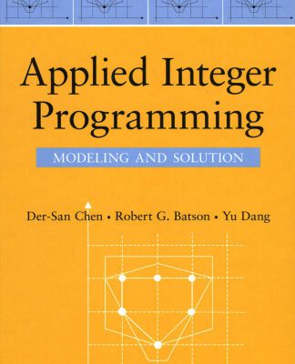 خرید و دانلود نسخه کامل کتاب Applied Integer Programming: Modeling and Solution