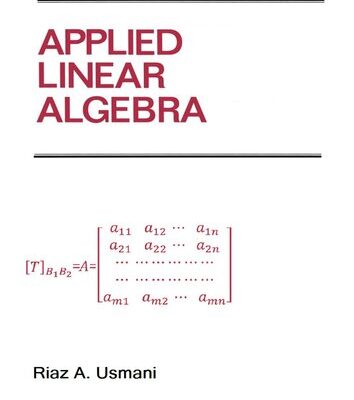خرید و دانلود نسخه کامل کتاب Applied Linear Algebra