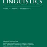 خرید و دانلود نسخه کامل کتاب Applied Linguistics, Volume 31, issue 5, 2010