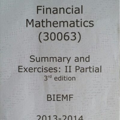 خرید و دانلود نسخه کامل کتاب Applied math. Part 2: Financials
