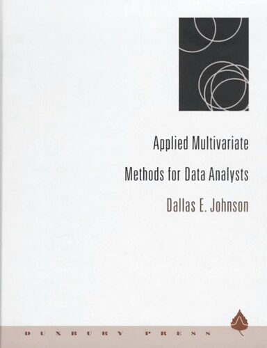 خرید و دانلود نسخه کامل کتاب Applied Multivariate Methods for Data Analysts_68b1b53225c55.jpeg خرید و دانلود نسخه کامل کتاب Applied Multivariate Methods for Data Analysts