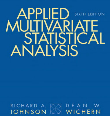 خرید و دانلود نسخه کامل کتاب Applied Multivariate Statistical Analysis (6th Edition)