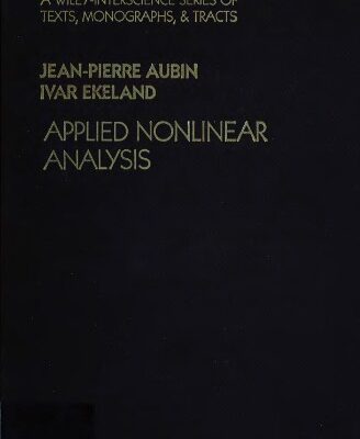 خرید و دانلود نسخه کامل کتاب Applied Nonlinear Analysis
