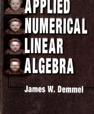 خرید و دانلود نسخه کامل کتاب Applied numerical linear algebra
