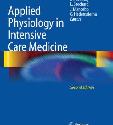 خرید و دانلود نسخه کامل کتاب Applied Physiology in Intensive Care Medicine