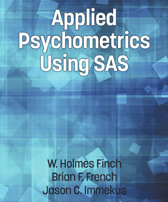 خرید و دانلود نسخه کامل کتاب Applied Psychometrics using SAS