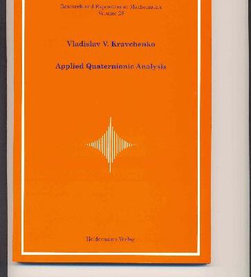 خرید و دانلود نسخه کامل کتاب Applied Quaternionic Analysis