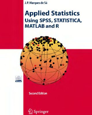 خرید و دانلود نسخه کامل کتاب Applied Statistics Using SPSS, STATISTICA, MATLAB and R