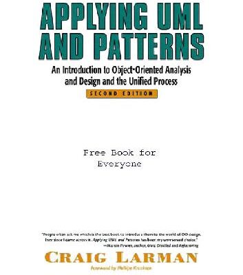 خرید و دانلود نسخه کامل کتاب Applying Uml And Patterns An Introduction To Object-Oriented Analysis And Design And The Rup