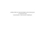 خرید و دانلود نسخه کامل کتاب Approches du bilinguisme latin-français au Moyen Âge: linguistique, codicologie, esthétique