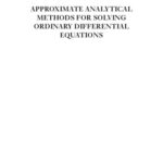 خرید و دانلود نسخه کامل کتاب Approximate Analytical Methods for Solving Ordinary Differential Equations