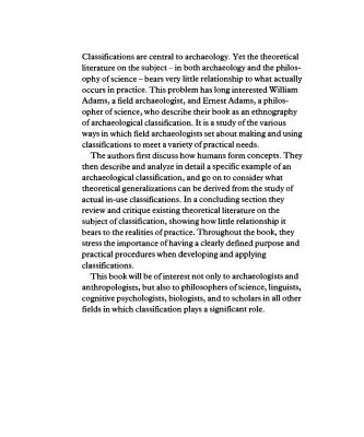 خرید و دانلود نسخه کامل کتاب Archaeological Typology and Practical Reality: A Dialectical Approach to Artifact Classification and Sorting