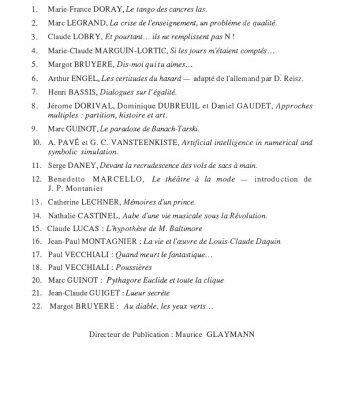 خرید و دانلود نسخه کامل کتاب Arithmétique pour amateurs (par un autodidacte). Vol. 1: Pythagore, Euclide et toute la clique