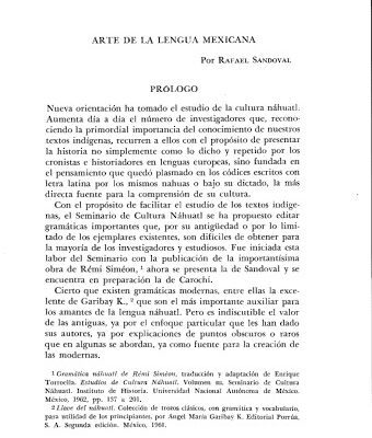 خرید و دانلود نسخه کامل کتاب Arte de la lengua mexicana