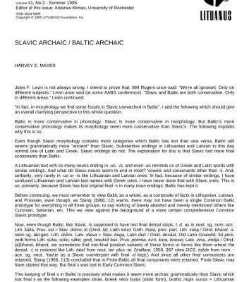 خرید و دانلود نسخه کامل کتاب Articles on the Slavic and Baltic languages.