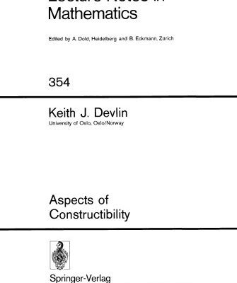 خرید و دانلود نسخه کامل کتاب Aspects of Constructibility
