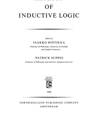 خرید و دانلود نسخه کامل کتاب Aspects of Inductive Logic