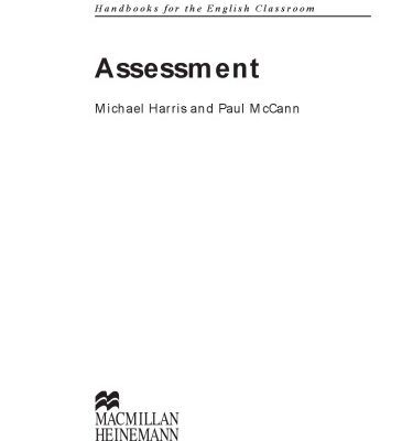 خرید و دانلود نسخه کامل کتاب Assessment (Handbooks for the English classroom)