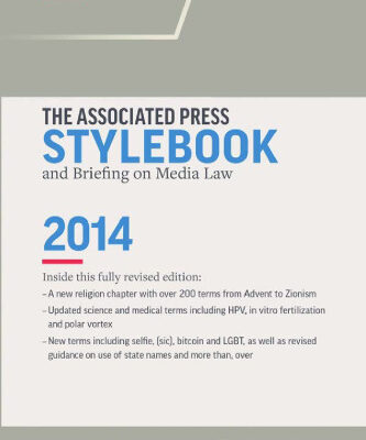 خرید و دانلود نسخه کامل کتاب Associated Press stylebook 2014