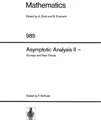 خرید و دانلود نسخه کامل کتاب Asymptotic Analysis II – Surveys and New Trends