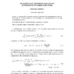 خرید و دانلود نسخه کامل کتاب Asymptotic expansion for ratio of products of Gamma functions (IJMMS2000)