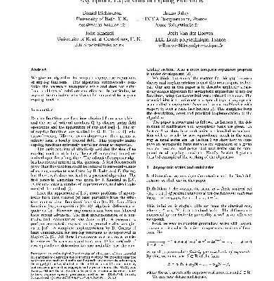خرید و دانلود نسخه کامل کتاب Asymptotic expansion of exp-log functions