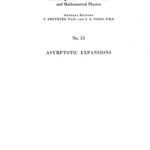 خرید و دانلود نسخه کامل کتاب Asymptotic expansions