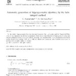 خرید و دانلود نسخه کامل کتاب Automatic generation of hypergeometric identities by the beta integral method