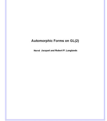 خرید و دانلود نسخه کامل کتاب Automorphic forms on GL(2)