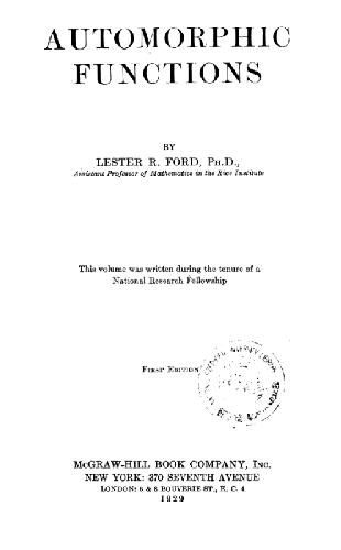 خرید و دانلود نسخه کامل کتاب Automorphic Functions 1ST Edition_68b48ab9c2119.jpeg خرید و دانلود نسخه کامل کتاب Automorphic Functions 1ST Edition