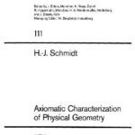 خرید و دانلود نسخه کامل کتاب Axiomatic Characterization of Physical Geometry