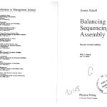 خرید و دانلود نسخه کامل کتاب Balancing and Sequencing of Assembly Lines