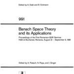 خرید و دانلود نسخه کامل کتاب Banach space theory and its applications