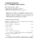 خرید و دانلود نسخه کامل کتاب Bang-Bang representation for 3 on 3 embeddable stochastic matrices