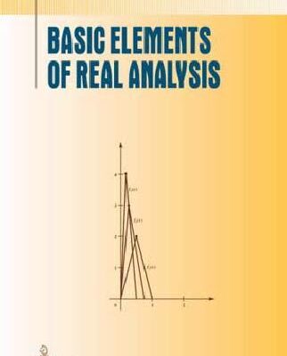 خرید و دانلود نسخه کامل کتاب Basic Elements of Real Analysis