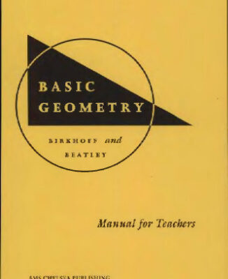 خرید و دانلود نسخه کامل کتاب Basic geometry: Manual for teachers
