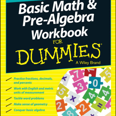 خرید و دانلود نسخه کامل کتاب Basic Math and Pre-Algebra Workbook For Dummies