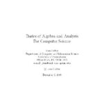 خرید و دانلود نسخه کامل کتاب Basics of Algebra and Analysis for Computer Science