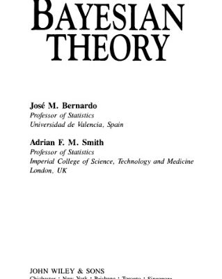 خرید و دانلود نسخه کامل کتاب Bayesian theory
