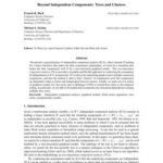 خرید و دانلود نسخه کامل کتاب Beyond Independent Components: Trees and Clusters