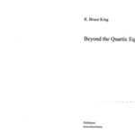 خرید و دانلود نسخه کامل کتاب Beyond the Quartic Equation