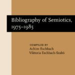 خرید و دانلود نسخه کامل کتاب Bibliography of semiotics, 1975-1985