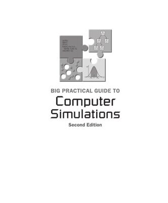 خرید و دانلود نسخه کامل کتاب Big Practical Guide to Computer Simulations