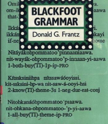 خرید و دانلود نسخه کامل کتاب Blackfoot Grammar