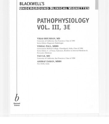 خرید و دانلود نسخه کامل کتاب Blackwell Underground Clinical Vignettes Pathophysiology Volume III Step 1 (3rd Edition)